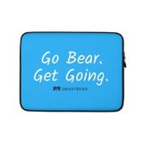 Load image into Gallery viewer, Go Bear. Get Going. Laptop Sleeve