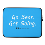 Load image into Gallery viewer, Go Bear. Get Going. Laptop Sleeve