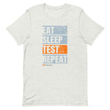 Load image into Gallery viewer, Eat Sleep Test Repeat Tee
