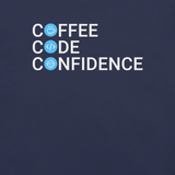 Load image into Gallery viewer, Coffee, Code, Confidence Tee