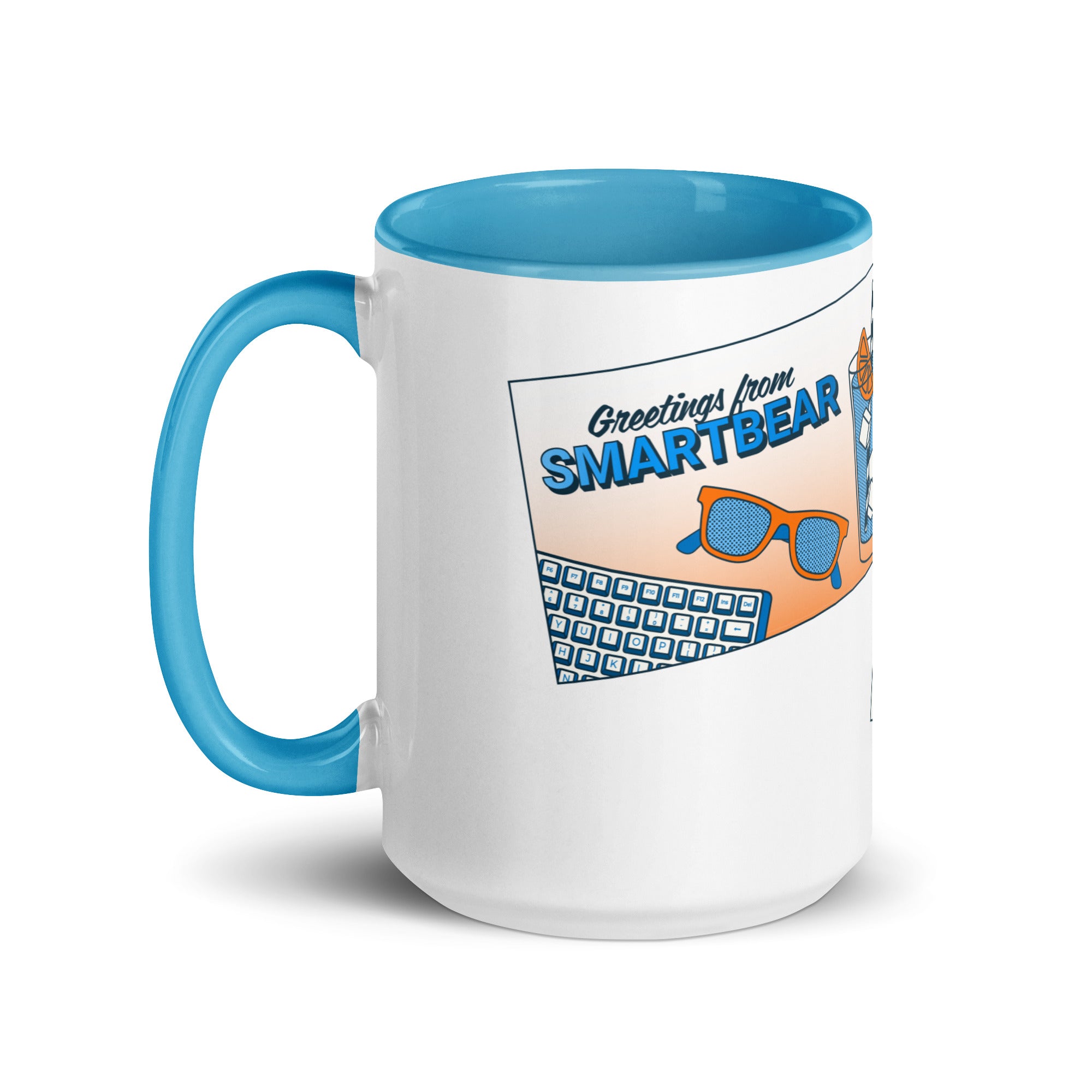 Working Remotely Chilling Globally Mug – SmartBear Swag Shop